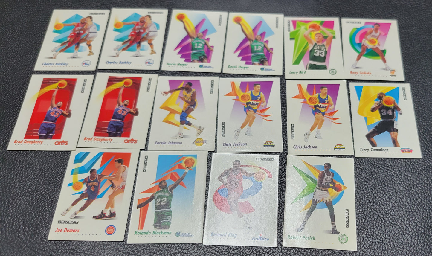 x16 Super Rare 1991 Frito Lay Skybox Collection + Folder! Mini Basketball Card Lot Of Super Cool Collector's Edition Great Cond. Smoke Pet Free Home