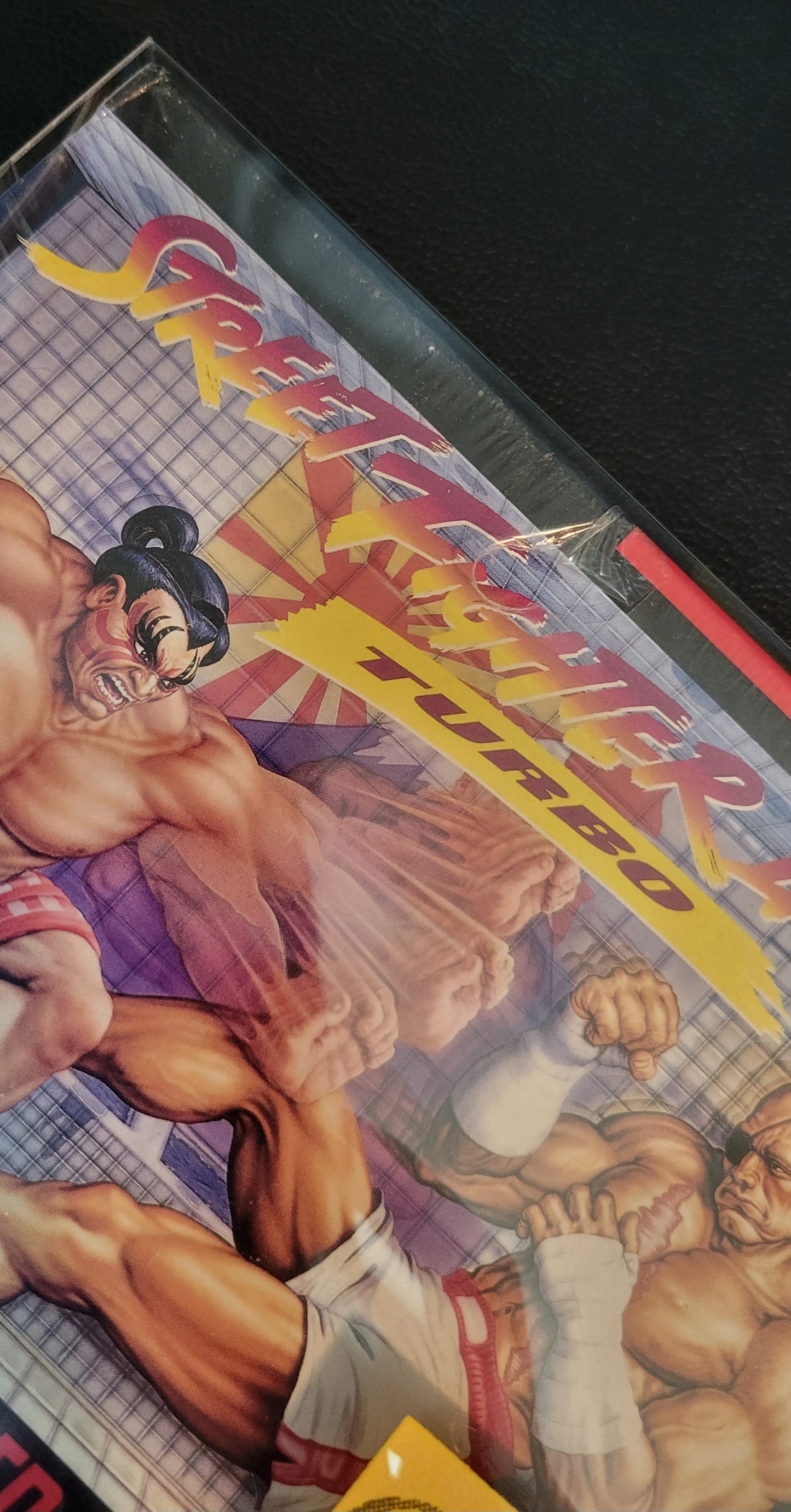 Authentic 1 Of a Kind SEALED 1992 STREET FIGHTER 2 TURBO Video Store Copy!!! SNES Cartridge (Super Nintendo Ent System) CIB Complete In Box + Instructions Immaculate Original Condition