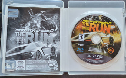 Need For Speed: The Run *LIMITED EDITION* - Sony PlayStation 3 PS3 CIB Pre-Owned Great Shape Tested & Working