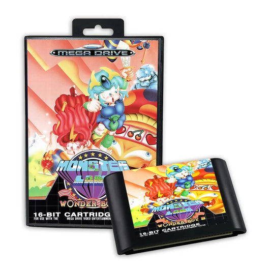 Wonder Boy In Monster World - Boxed (Sega Genesis Cartridge)" | 1990 | Action Platformer