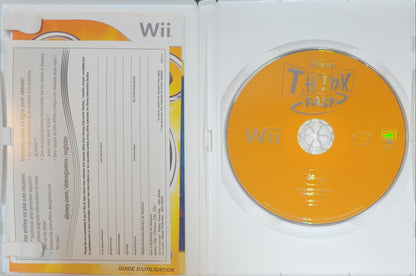 Disney Think Fast! – Nintendo Wii CIB – Re-Sealed – Clean Disc