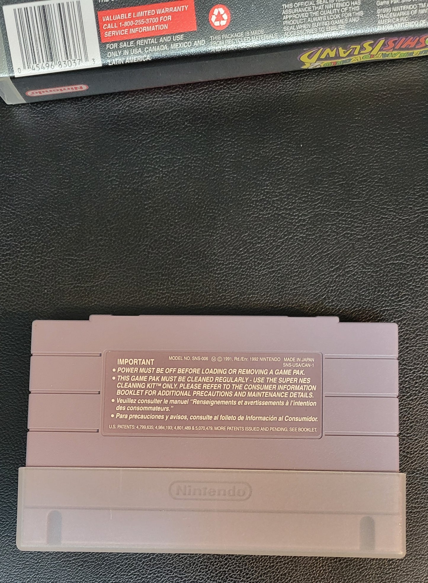 CIB SMW 2: YOSHI'S ISLAND SNES RARE Video Store Box!!! (Super Nintendo Entertainment System) Classic Arcade Game Great Original Condition Immaculate