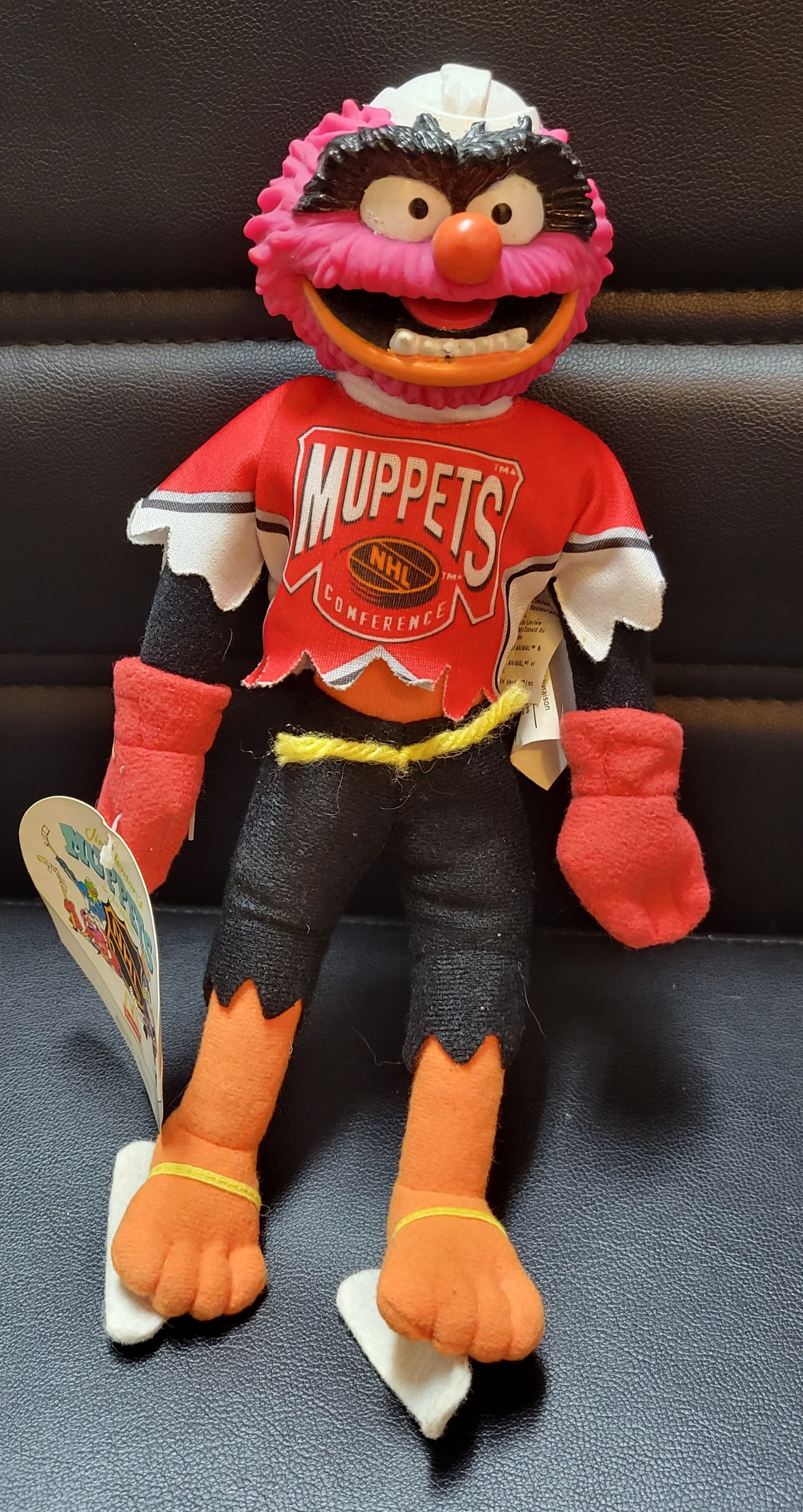 ORIGINAL 1995 McDonald's Muppets ANIMAL NHL Conference SINCE NEW MINT UN PLAYED CONDITION