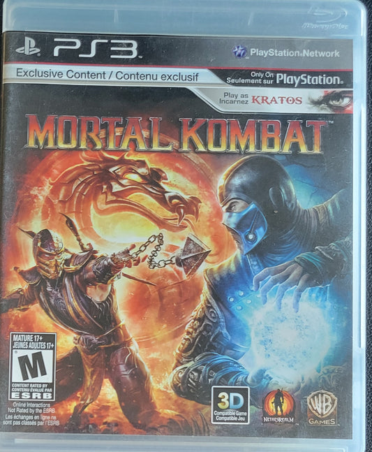 Mortal Kombat (CIB) – Sony PlayStation 3 PS3 – Re-Sealed