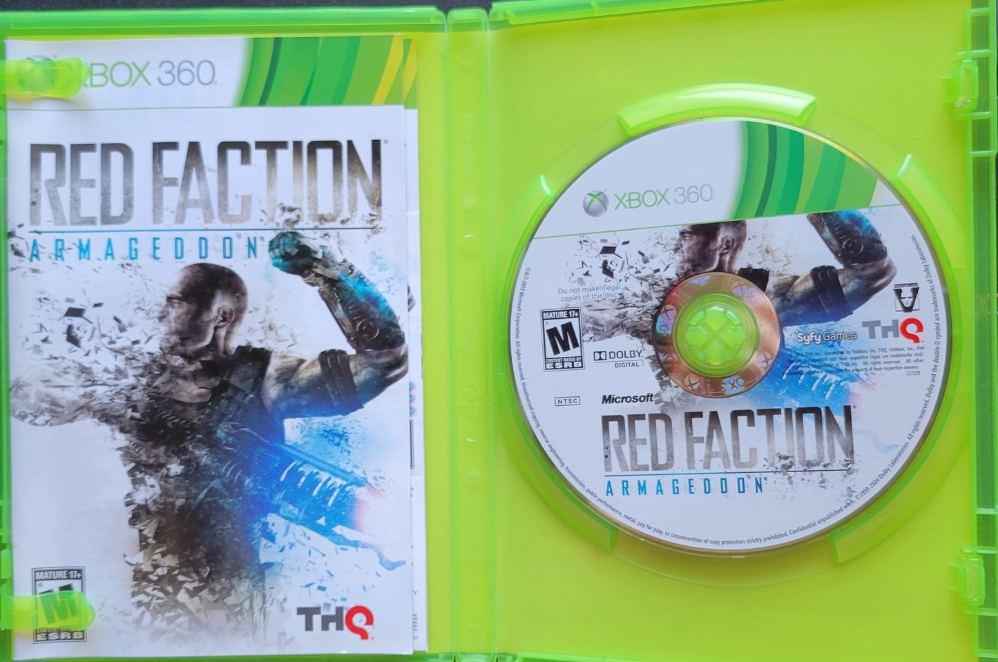 Red Faction: ARMAGEDDON - Microsoft XBOX 360 - CIB Pre-Owned Great Shape Tested & Working