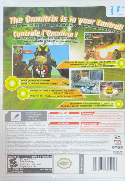 Ben 10: Protector of Earth – Nintendo Wii CIB – RE-SEALED + Like New