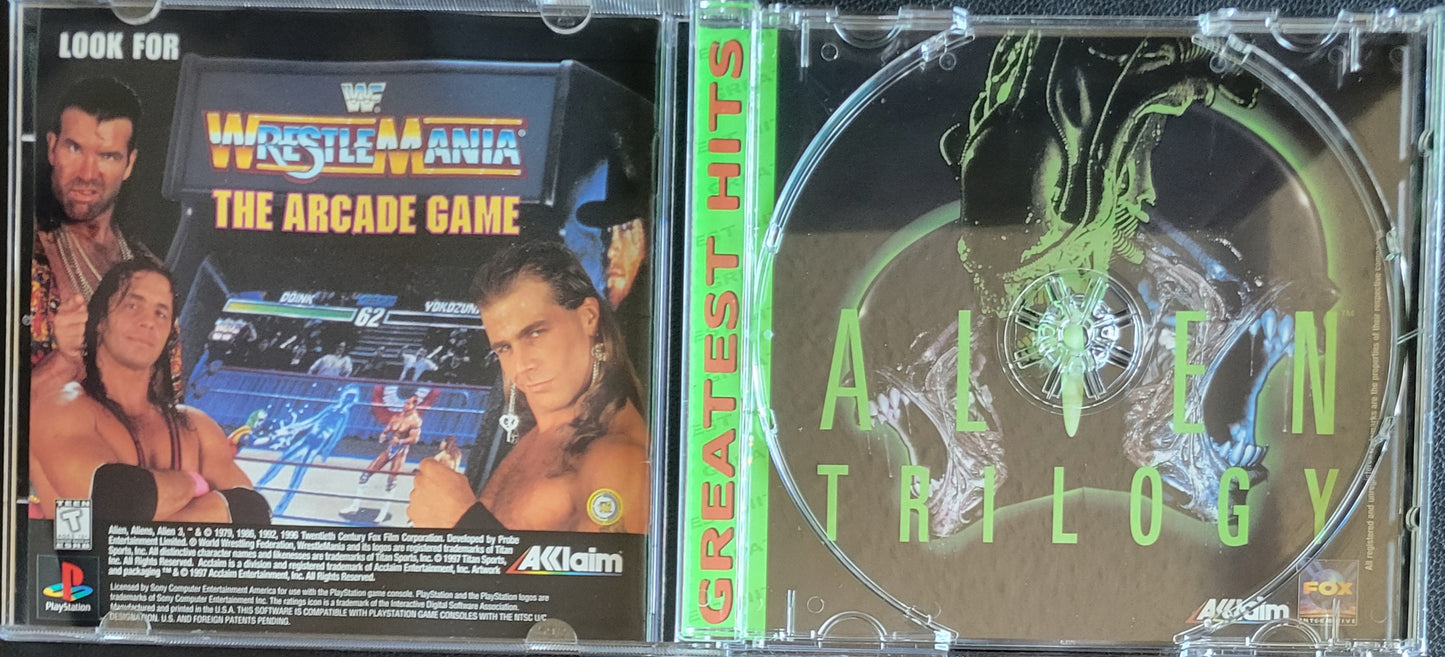 Alien Trilogy Greatest Hits – Sony PlayStation 1 PS1 (1995) – Complete in Box (CIB) – Like New