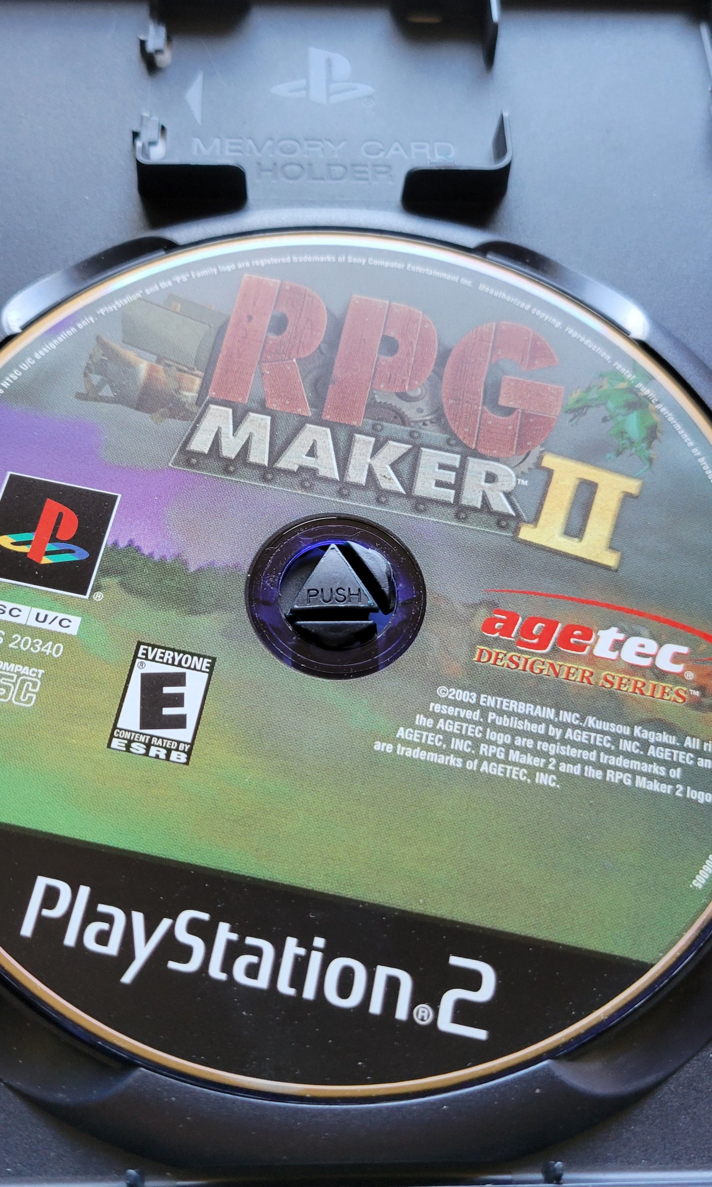 RPG Maker 2 - Sony PlayStation 2 PS2 Pre-Owned Great Shape! Tested & Working