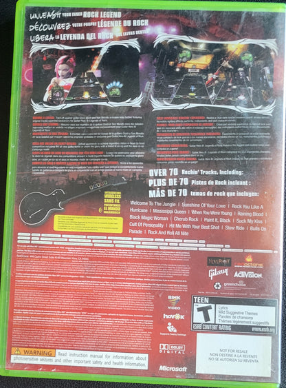 Guitar Hero 3: Legends of Rock (CIB) – Microsoft Xbox 360 – Re-Sealed
