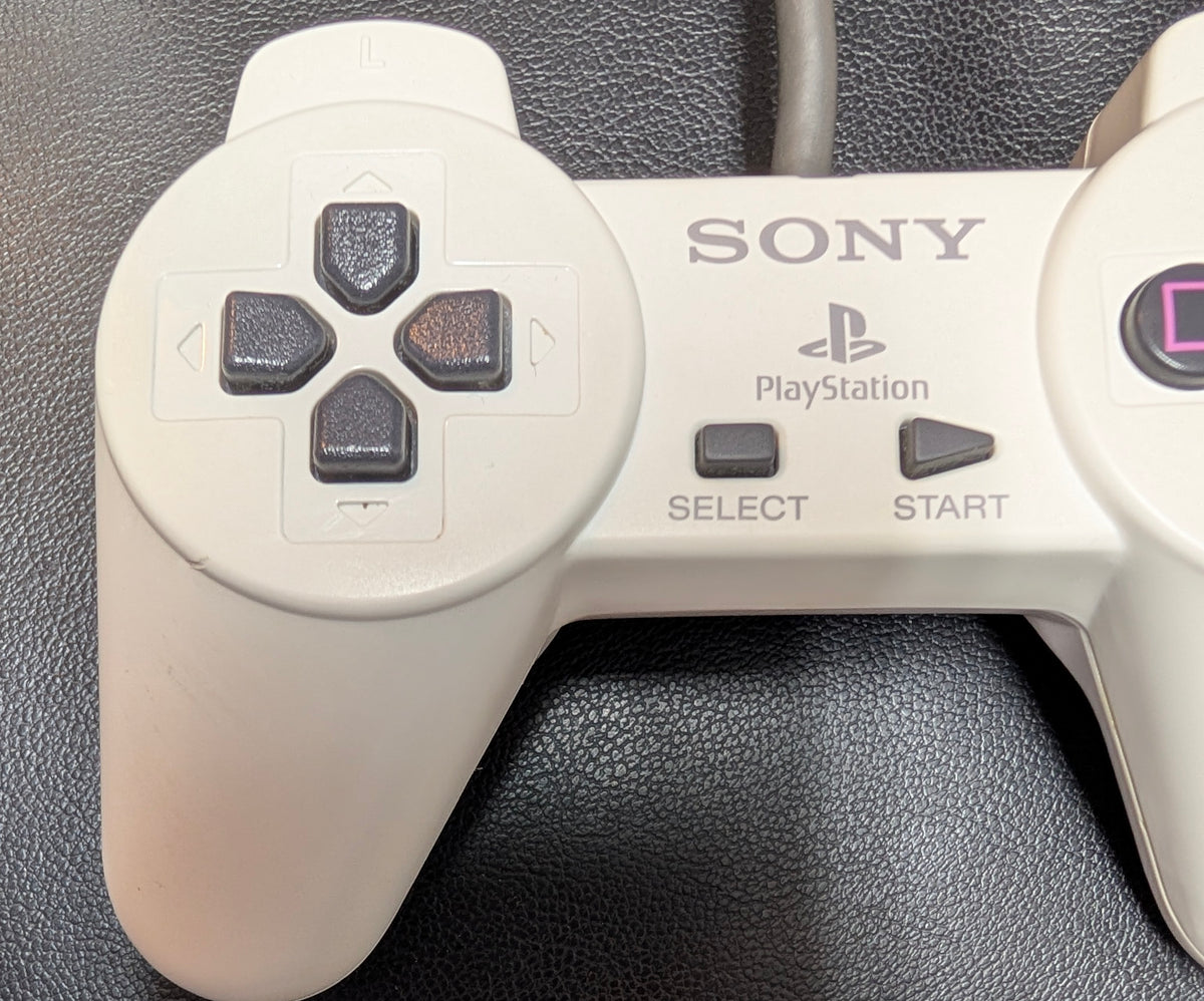 Sony PlayStation PS1 Controller SCPH-1080 UW (1994) | White | Complete in Box (CIB) | Open Box | Rare