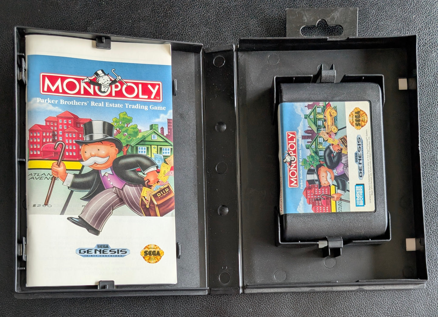 Monopoly - Boxed CIB Hang Tab (Sega Genesis) | 1993 | Board / Strategy