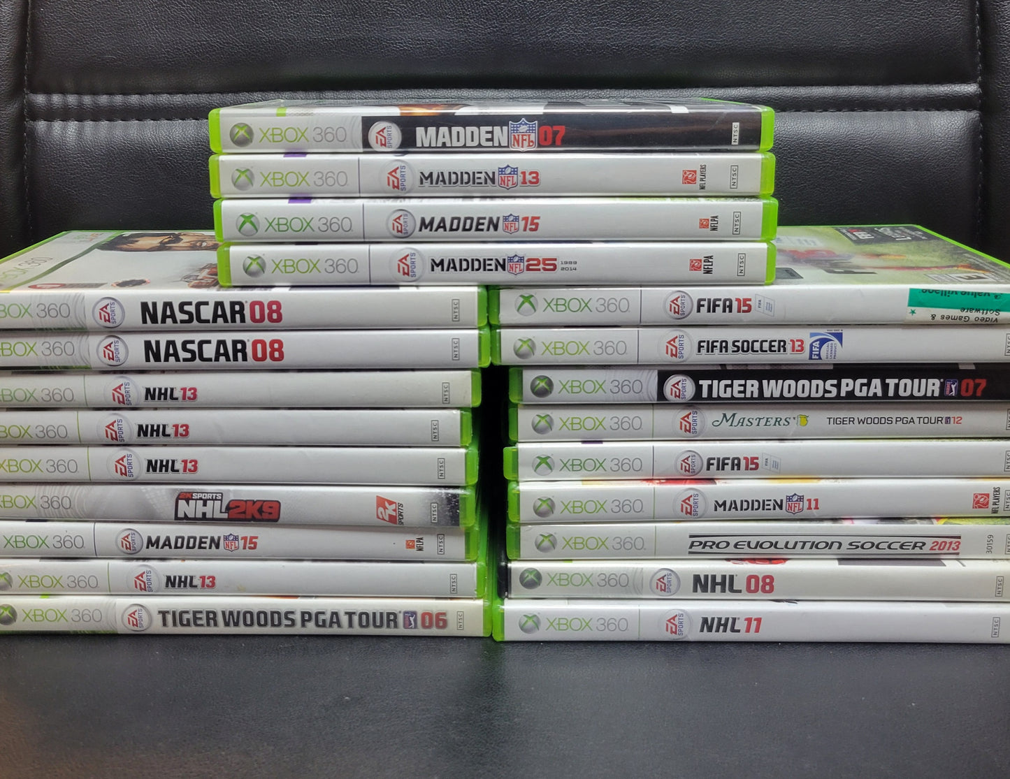 ALL SPORTS NHL NFL NBA Golf Boxing & More! - (CIB) - Microsoft XBOX 360 - Pre-Owned Like New CLEAN DISC