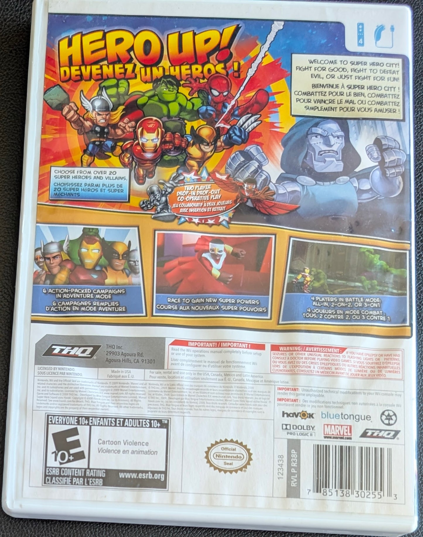 Marvel Super Hero Squad (2009) - Nintendo Wii | RE-Sealed
