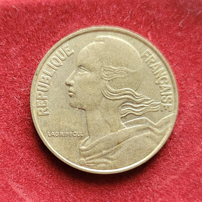 1982 Liberte Francaise France 20 Centimes - Stamp Error