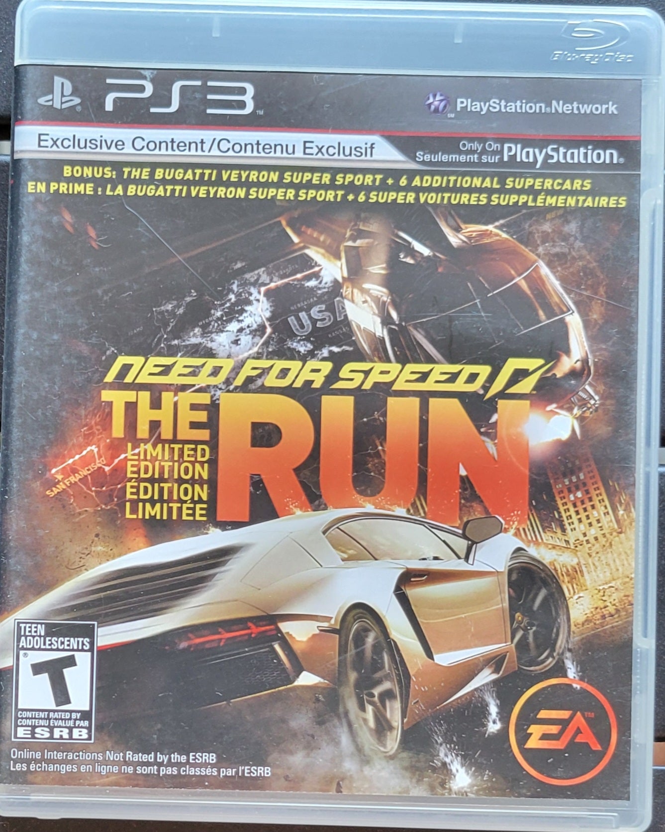 Need For Speed: The Run *LIMITED EDITION* - Sony PlayStation 3 PS3 CIB Pre-Owned Great Shape Tested & Working