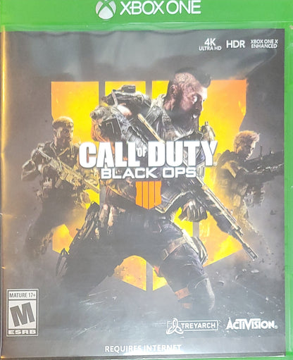 COD Call of Duty 4: Black Ops – Microsoft Xbox One – CIB Pre-Owned Great Shape Tested & Working (2010)