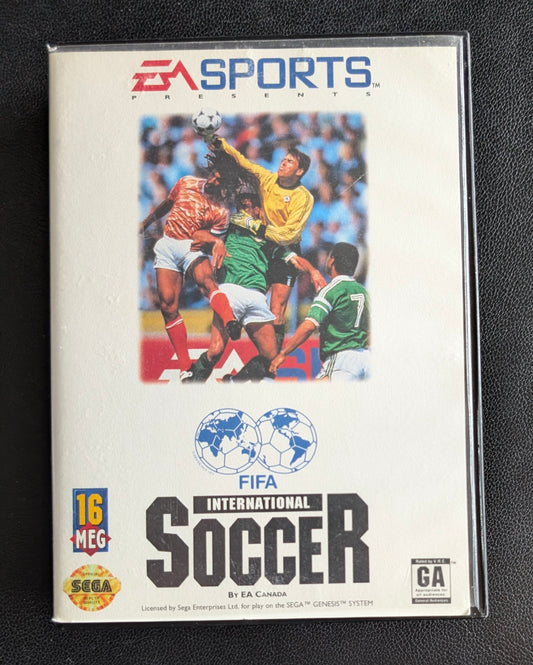 FIFA International Soccer - Boxed CIB (Sega Genesis) | 1993 | Sports / Soccer