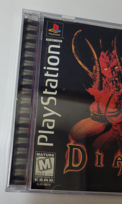 Diablo - Sony PlayStation 1 PS1 Modded Complete in Box (CIB) - New and Mint Condition