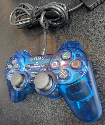 Official Sony PlayStation 2 Controllers CIB | Original DualShock 2 | Blue Black or Silver | Cleaned & Tested