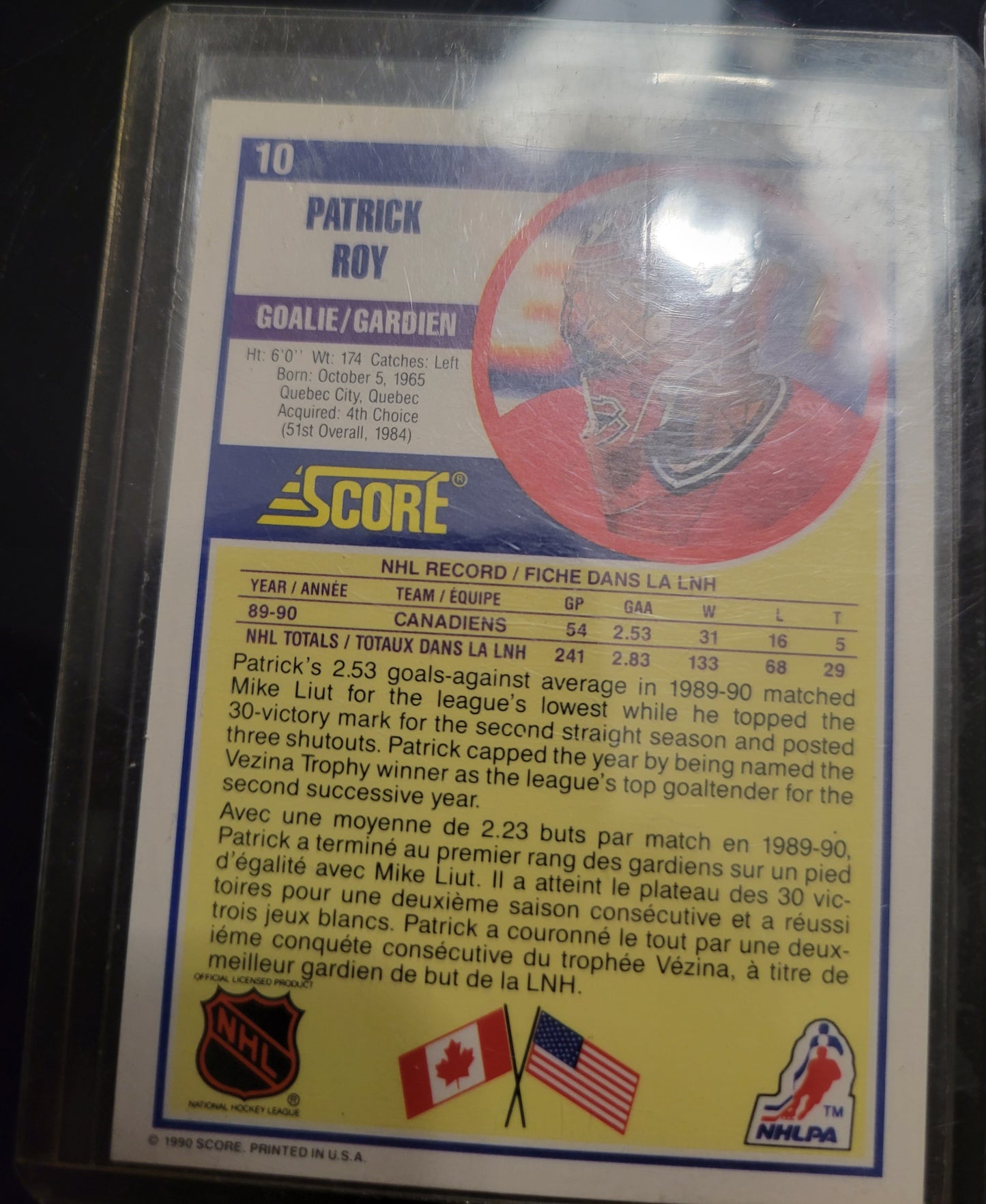 Lot Of 9 BIG NAMES Near Mint Condition 1990's NHL HOCKEY Cards CHECK OUT PHOTOS Scott Niedermayer Patrick Roy!