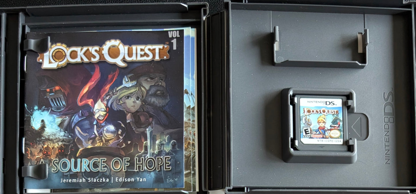 Lock’s Quest – 2008 Nintendo DS CIB – RE-Sealed – Excellent