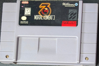 Mortal Kombat 3 - Authentic Cartridge Only (Super Nintendo) | 1995 | Fighting