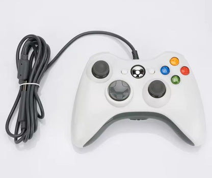 Microsoft Xbox 360 Controller | Multiple Colors | OEM Replacement Gamepad | Wired + Wireless