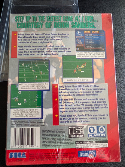 Sega Sports: Prime Time NFL - Factory Sealed (Sega Genesis) | 1995 | Sports / Football