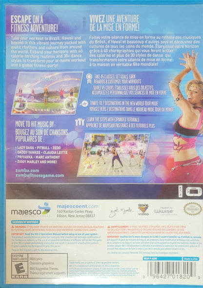 Zumba Fitness World Party – 2013 Nintendo Wii U CIB Re-Sealed Clean Disc