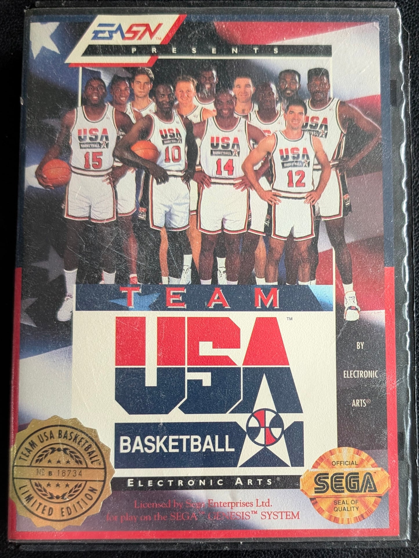 Team USA Basketball - CIB (Sega Genesis) | 1992 | Sports Basketball