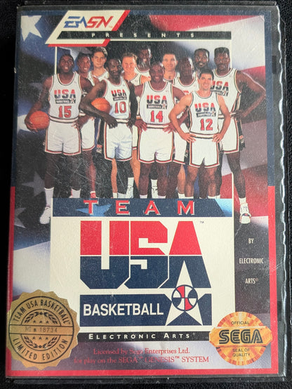 Team USA Basketball - CIB (Sega Genesis) | 1992 | Sports Basketball