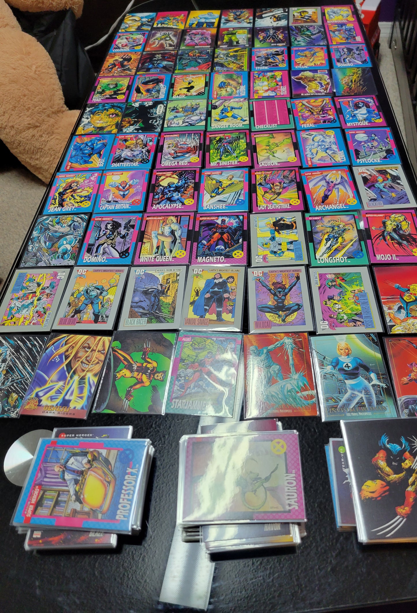 MASSIVE Marvel & DC Comics Early Edition Trading Cards All Near Mint All Super Heros Included! MINT