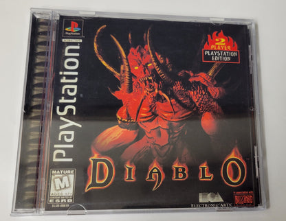 Diablo - Sony PlayStation 1 PS1 Modded Complete in Box (CIB) - New and Mint Condition