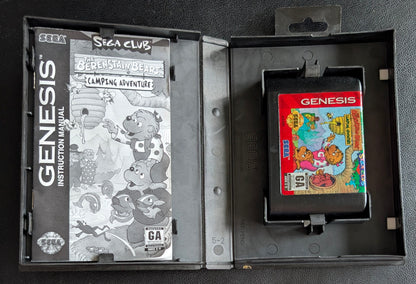 The Berenstain Bears: Camping Adventure - CIB (Sega Genesis) | 1994 | Action / Adventure