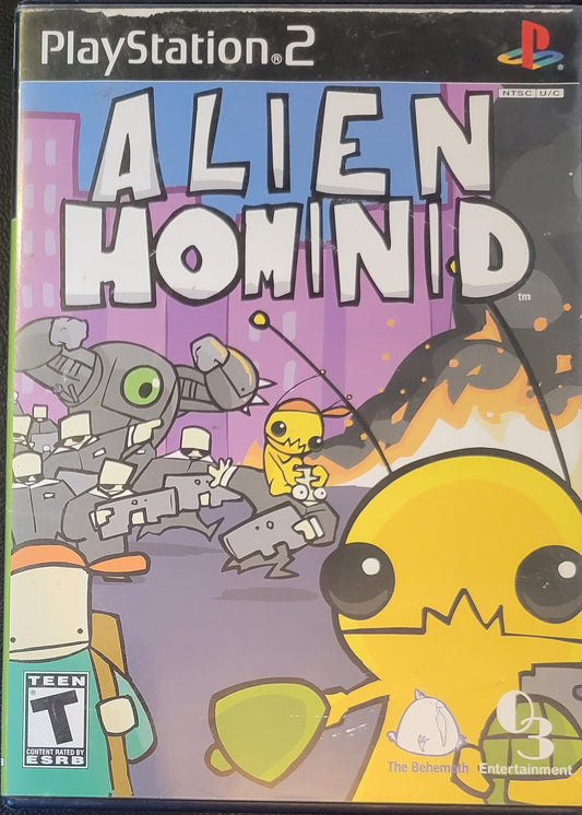 Alien Hominid - Sony PlayStation 2 PS2 Pre-Owned Tested & Working Great Shape!