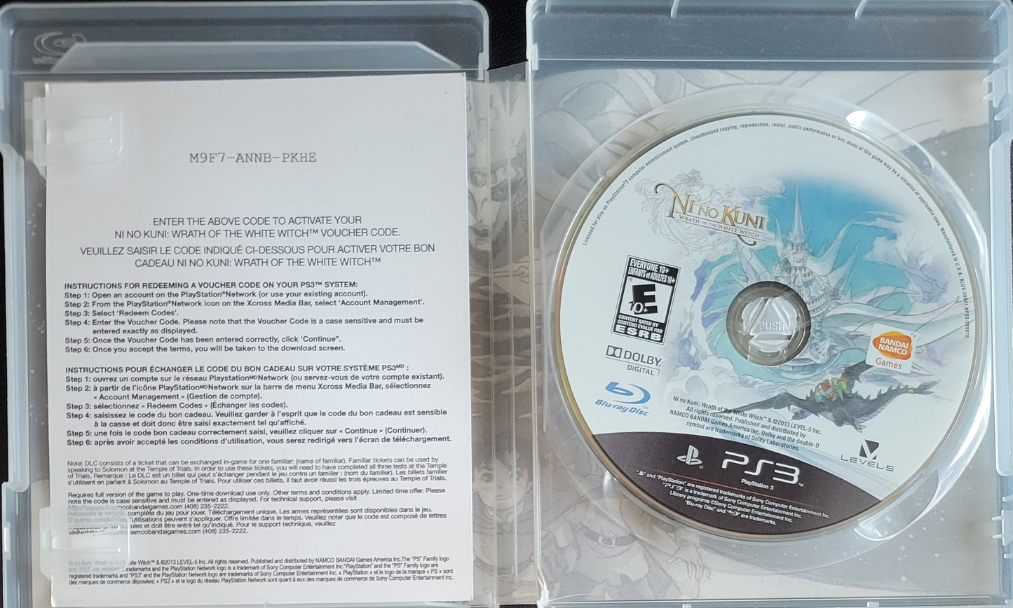 Ni No Kuni: Wrath of the White Witch (CIB) – Sony PlayStation 3 PS3 – Re-Sealed