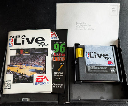NBA Live '96 - Boxed CIB (Sega Genesis) | 1995 | Sports
