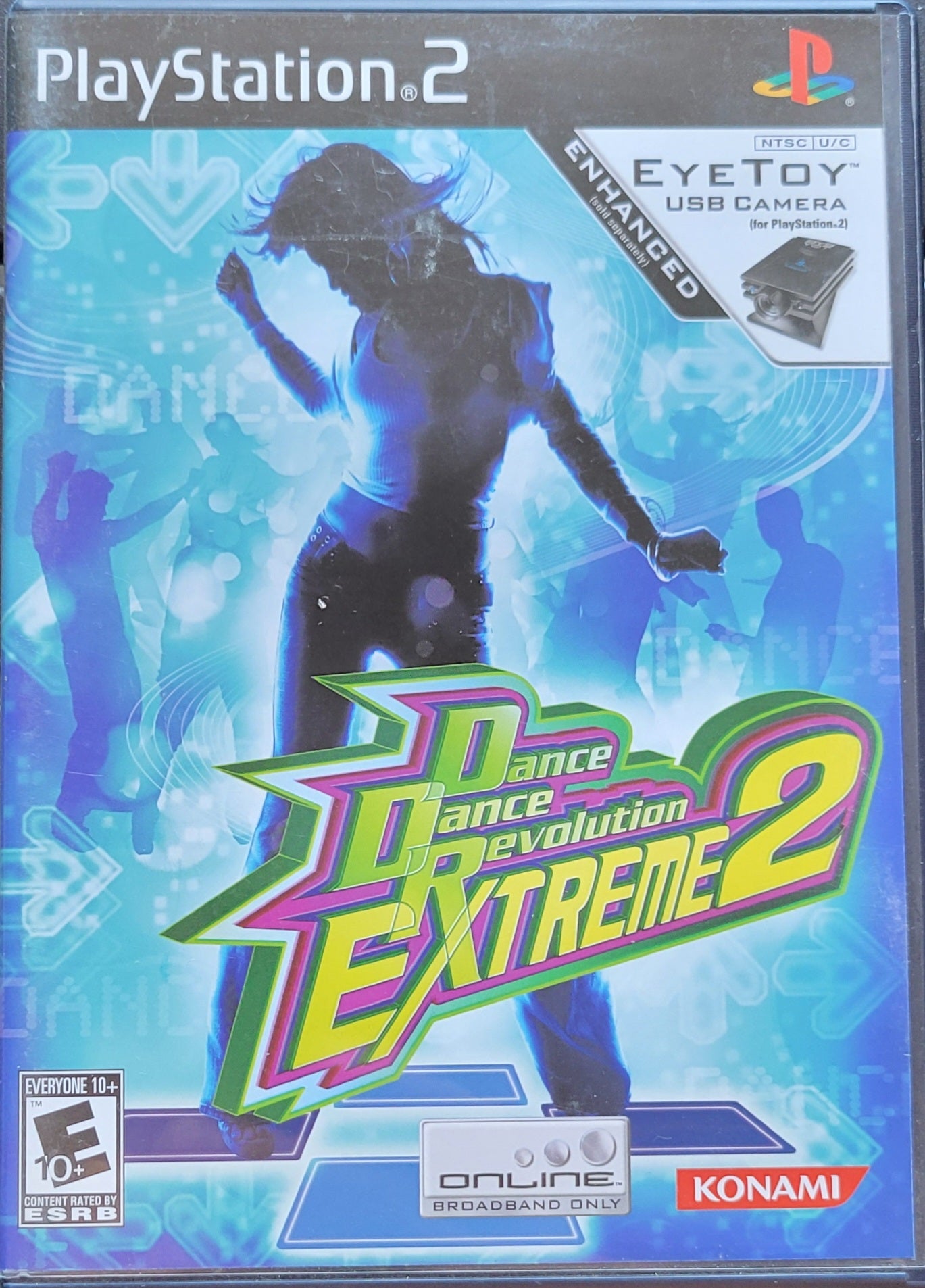 Dance Dance Revolution Extreme 2 - Sony PlayStation 2 PS2 Pre-Owned Great Shape! Tested & Working