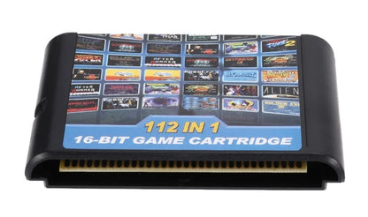 112 Of Your Favorite Sega Games In 1 16 Bit Game Cartridge Sega Genesis & Megadrive Compatible