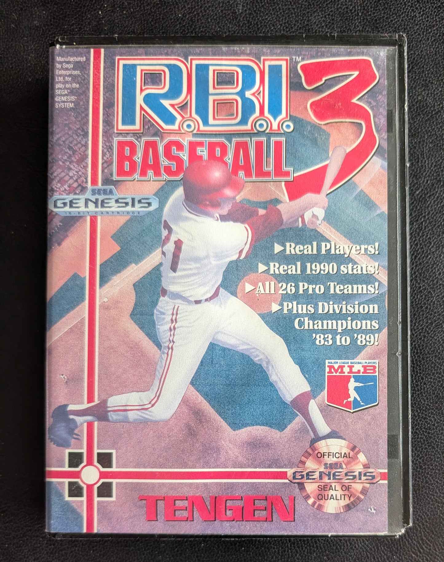 RBI Baseball 3 - Boxed CIB (Sega Genesis) | 1993 | Sports / Baseball