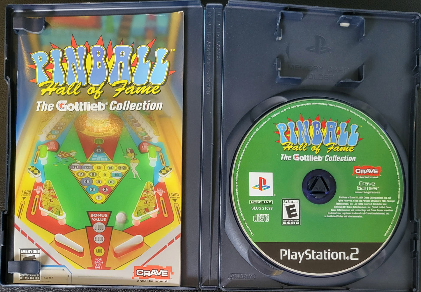Pinball Hall Of Fame: The Gottlieb Collection - Sony PlayStation 2 PS2 (CIB) Pre-Owned Tested & Working Great Shape!