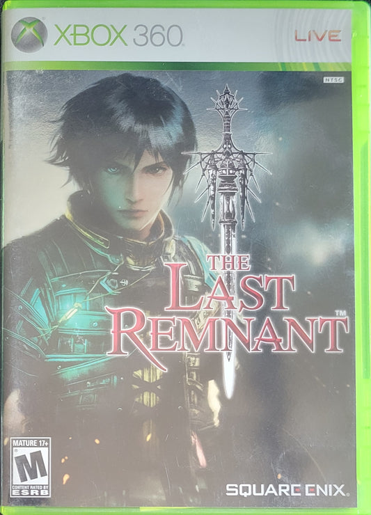 The Last Remnant - (CIB) - Microsoft XBOX 360 - Pre-Owned Like New CLEAN DISC