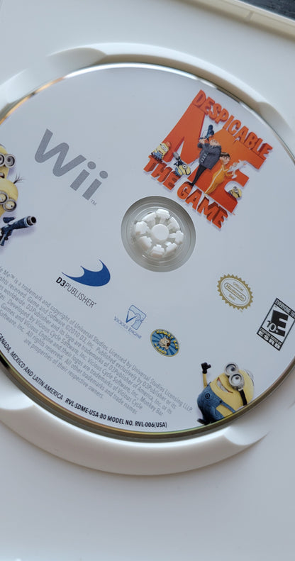 Despicable Me The Game - 2010 Wii - Ent. System CIB Clean Disc Tested & Working
