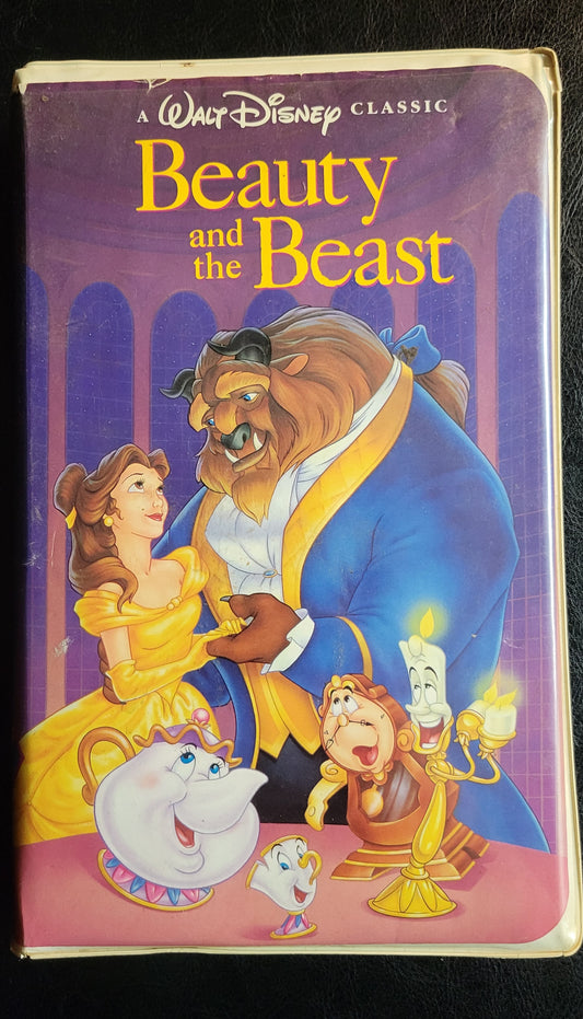 Walt Disney's Beauty & The Beast 1990's VHS Box Only