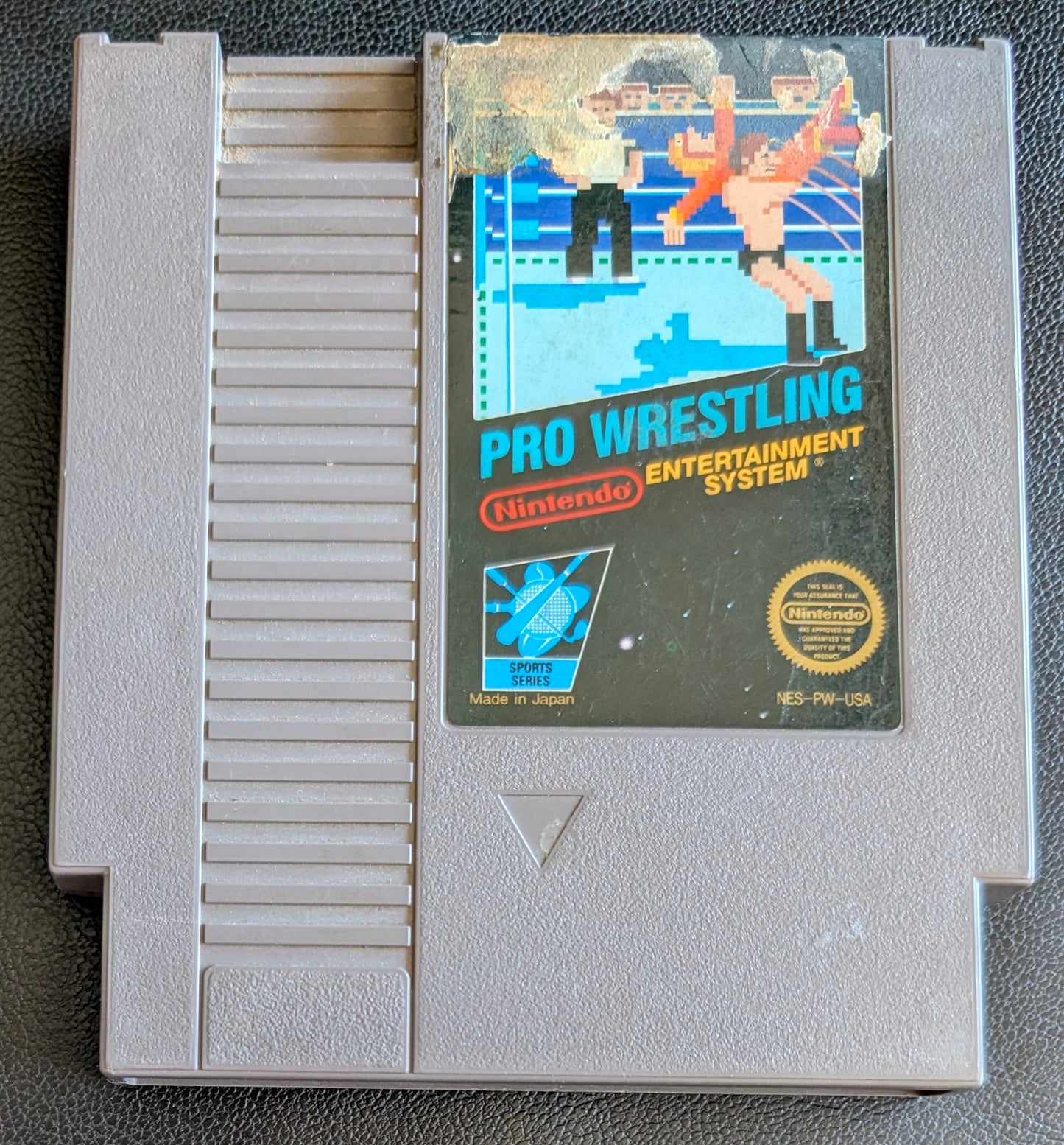 Pro Wrestling (1987) - Nintendo NES | Authentic | Cleaned & Tested + Protection Sleeve
