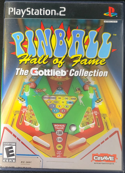 Pinball Hall Of Fame: The Gottlieb Collection - Sony PlayStation 2 PS2 (CIB) Pre-Owned Tested & Working Great Shape!