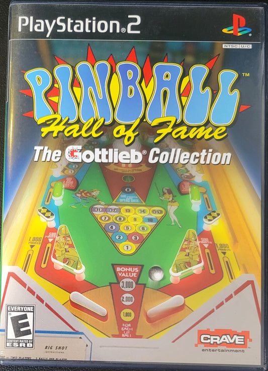 Pinball Hall Of Fame: The Gottlieb Collection - Sony PlayStation 2 PS2 (CIB) Pre-Owned Tested & Working Great Shape!
