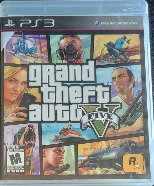 Grand Theft Auto V – Sony PlayStation 3 (PS3) | Pre-Owned, Tested & in Great Condition