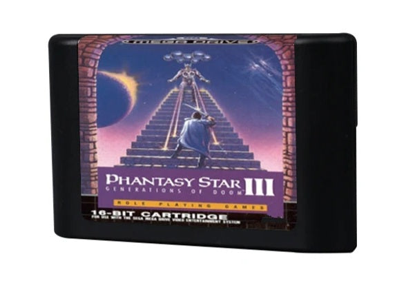 Phantasy Star 3: Generations Of Doom - Boxed (Sega Genesis Cartridge)" | 1990 | Action Platformer