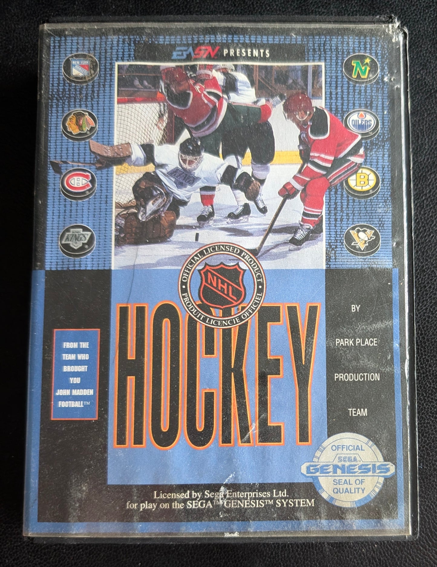 NHL Hockey - CIB (Sega Genesis) | 1991 | Sports / Hockey